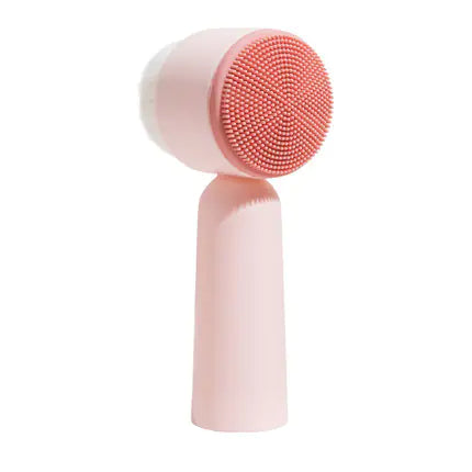 Facial Cleansing Brush with Soft Bristles and Silicone
