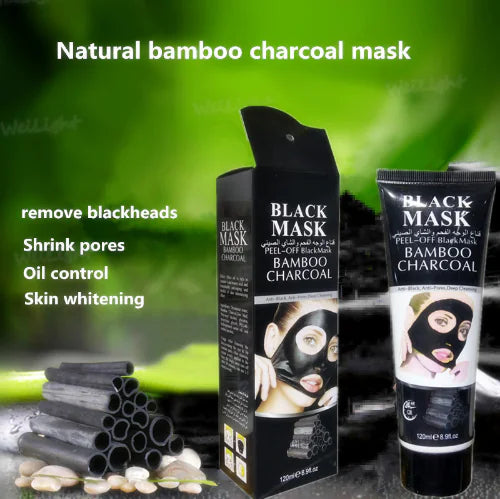 Bamboo Charcoal Peel-Off Mask with Deep Sea Clay 120g