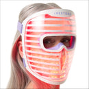iRestore LED Face Mask Light Therapy | Blue Infrared & Red Light Therapy for Face | Illumina Skincare Device Facemask - Youthful Radiant Skin with Reduced Wrinkles Fine Lines | Contour | 360 LEDs