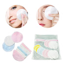 Velvet Bamboo Fiber Makeup Remover Pads Set