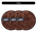 Set of 3 Reusable Makeup Remover Pads and Towels