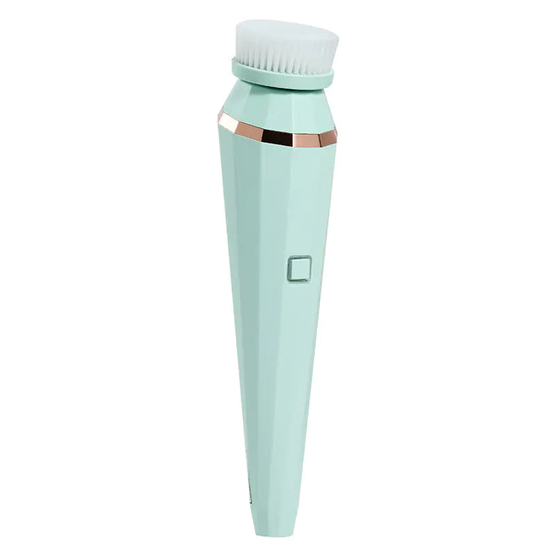 Electric Facial Cleansing Brush with 4 Brush Heads