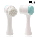 Double-Sided Silicone Facial Cleansing Brush