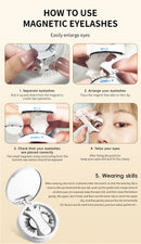 Magnetic False Eyelashes With Applicator