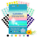 CLERZENA Star Pimple Patches for Face | Star Acne Patches Cute Pimple Patches Salicylic Acid Tea Tree Oil and Calendula Oil | Pimple Patch Star Teen Acne Treatment for Girls