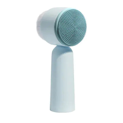 Facial Cleansing Brush with Soft Bristles and Silicone