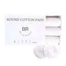 Bella Romani Cotton Rounds Makeup Remover Pads - Pack of 300 - Organic Pads Lint Free Eco-Friendly Compostable Unique Triple Layers & Ultra Soft - Nail Polish Remover (White 300 Count)
