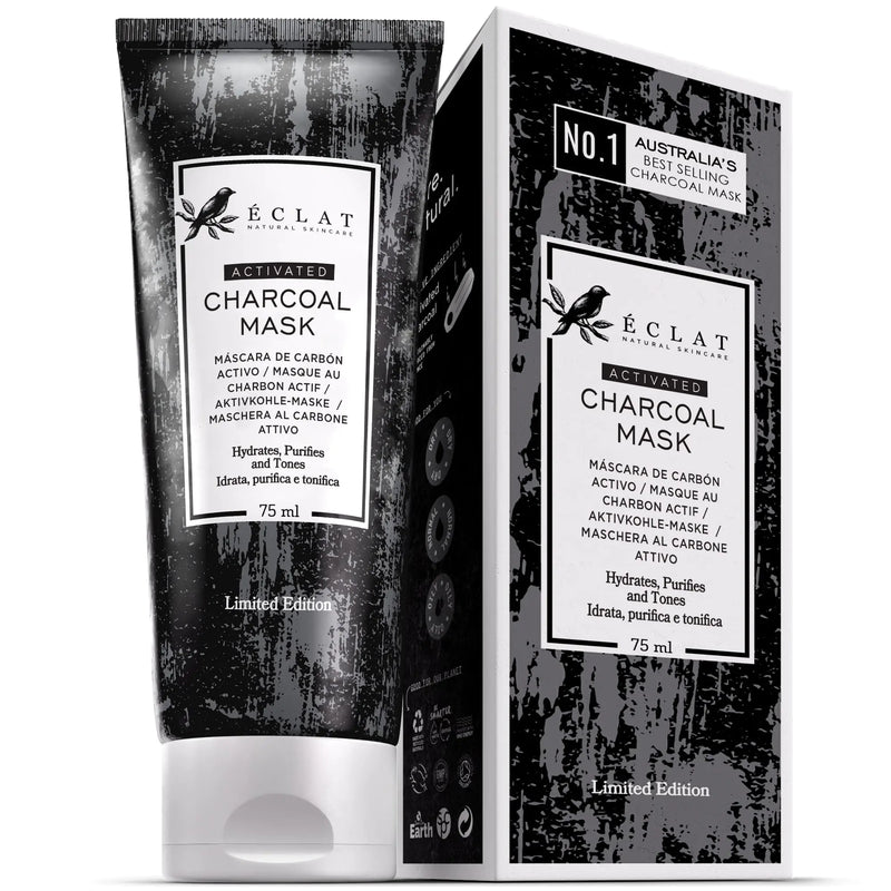 DETOXIFYING Charcoal Blackhead Peel Off Face Mask - Black Head Remover Mask for Face with Kaolin+Bentonite Clay Organic Blackhead Removal Face Masks Skincare Face Care Kit Pore Mask Blackhead Extra