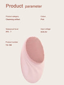 Portable Silicone Electric Facial Cleansing Brush