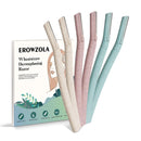 EROWZOLA Dermaplaning Tool Eyebrow Razors for Women and Men Eyebrow Trimmer with Precision Cover Facial Shaver Face Hair Removal Disposable Dermaplane Razor for Face 6pcs