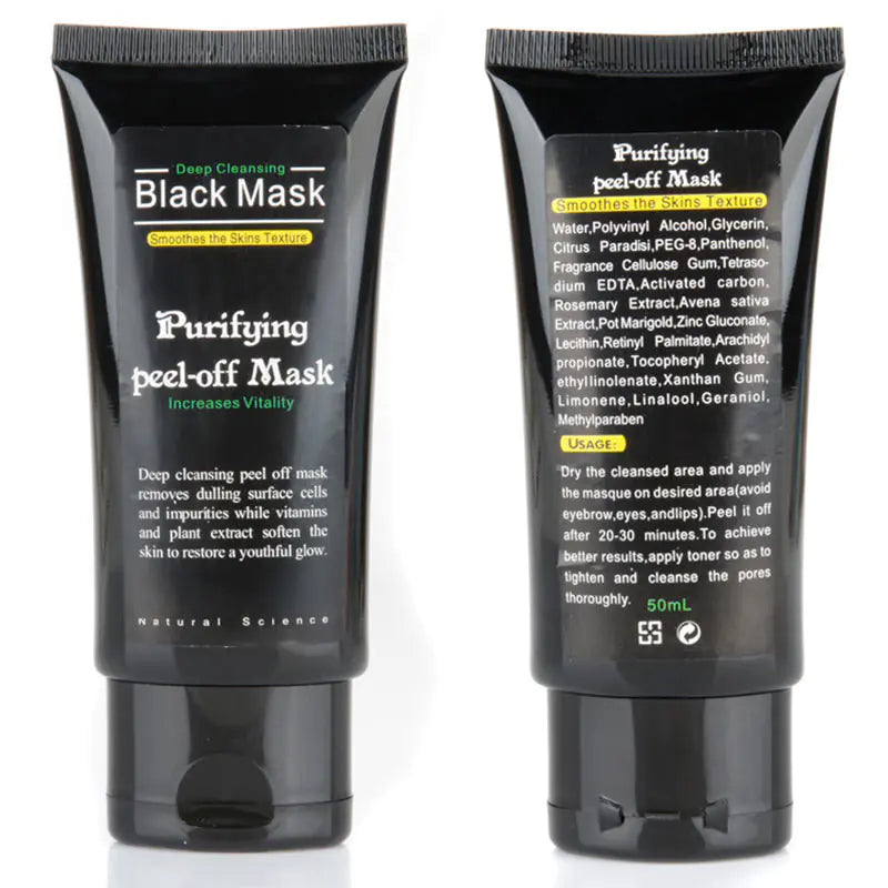 Activated Charcoal Blackhead Nose and Facial Mask
