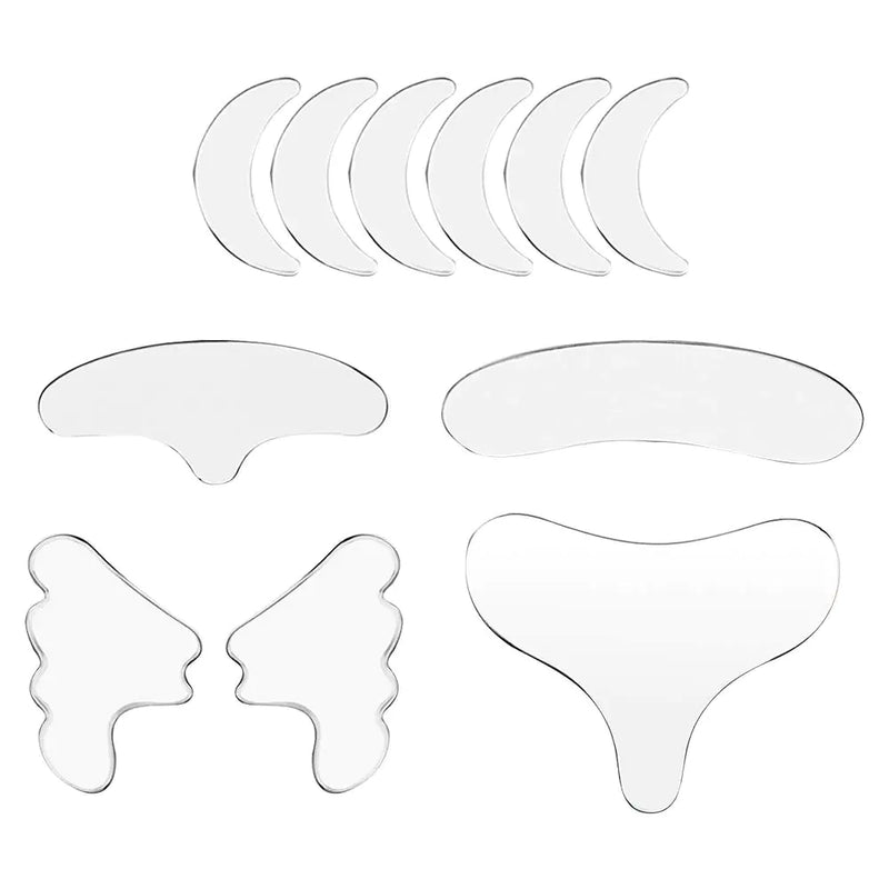5-in-1 Silicone Adhesive Body and Facial Patches Set